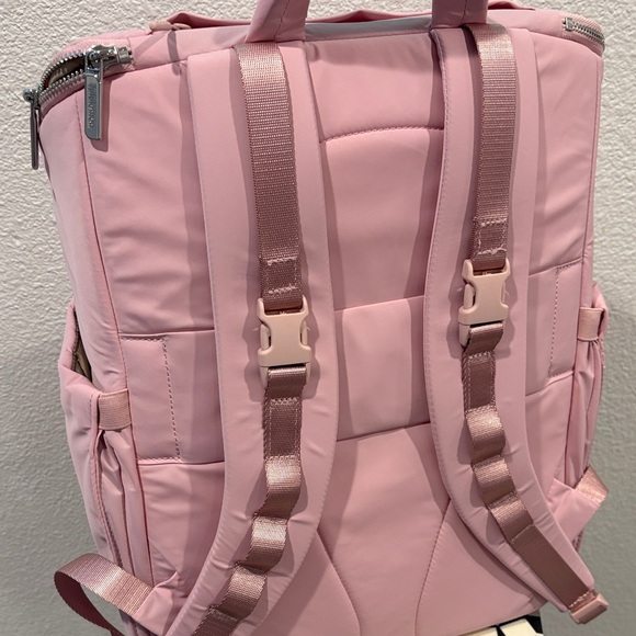 Lululemon Pink Diaper Bag + Crossbody - Picture 10 of 14
